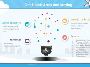 C++ Unit4: Array and sorting